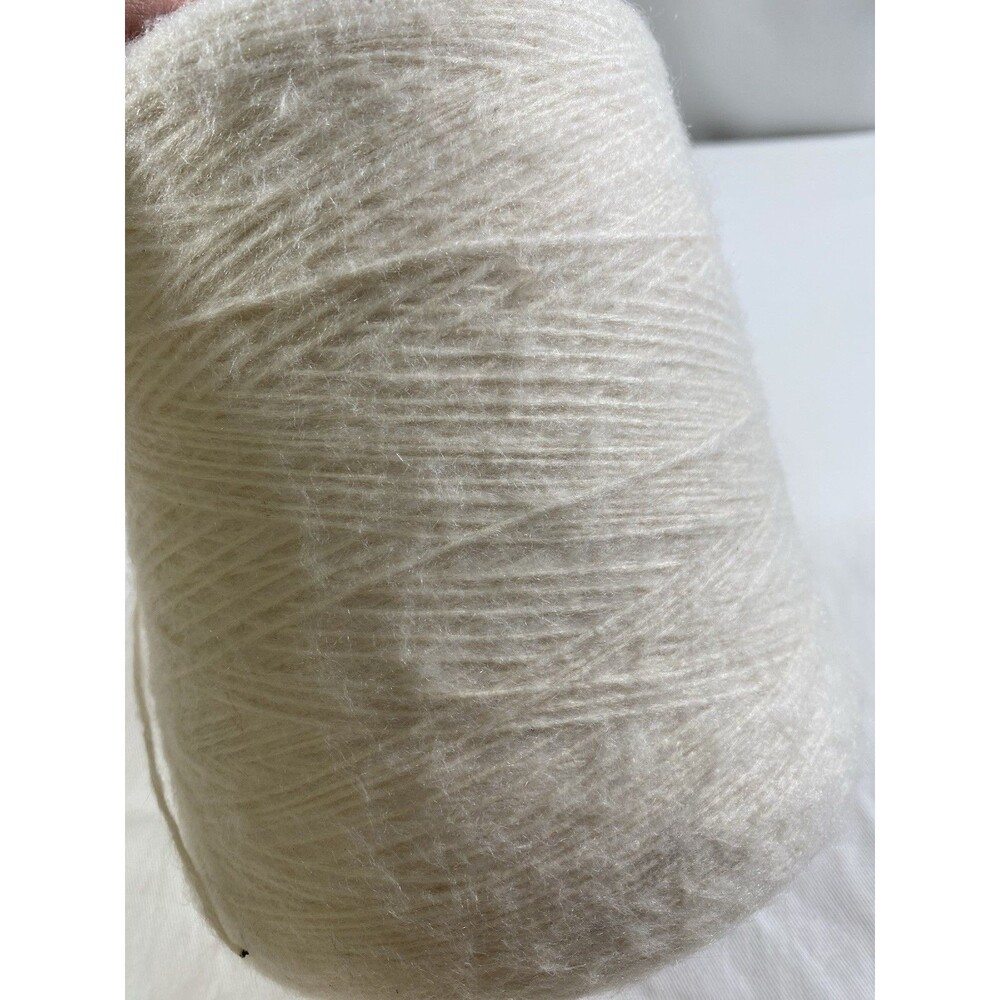 Cone Yarn Spool Yarn Off White Air Yarn 500g Net Weight #708